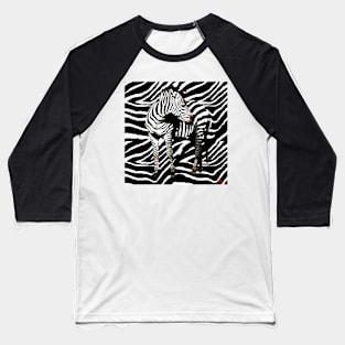 ZEBRA ANIMAL PRINT BOLD AND BEAUTIFUL Baseball T-Shirt